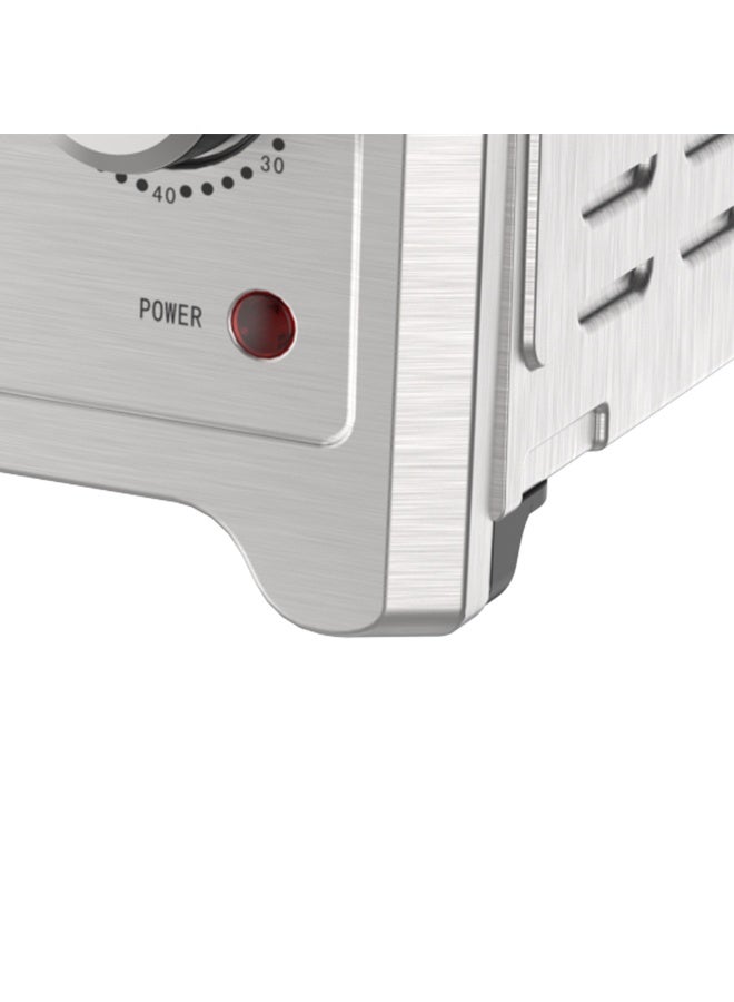 Winning Star Electric Oven, 75L Capacity, Baking Tray, Pizza Tray, Rotisserie Grill, 2800W, Silver, Model ST-9794 - Image 3